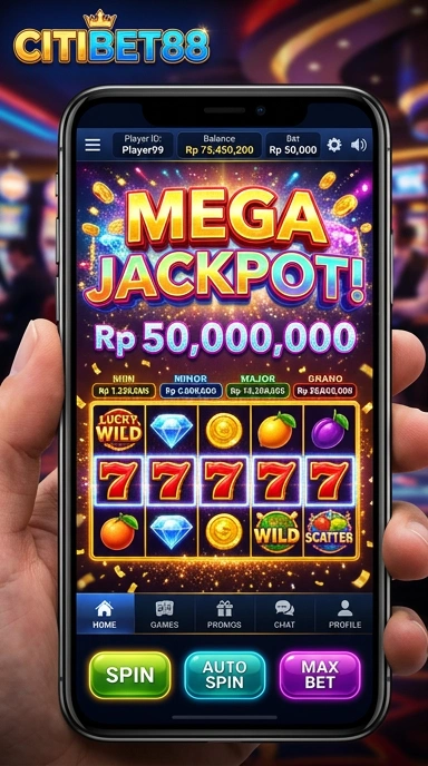 Pratinjau antarmuka citibet88 — aplikasi APK resmi Android v4.3.5
